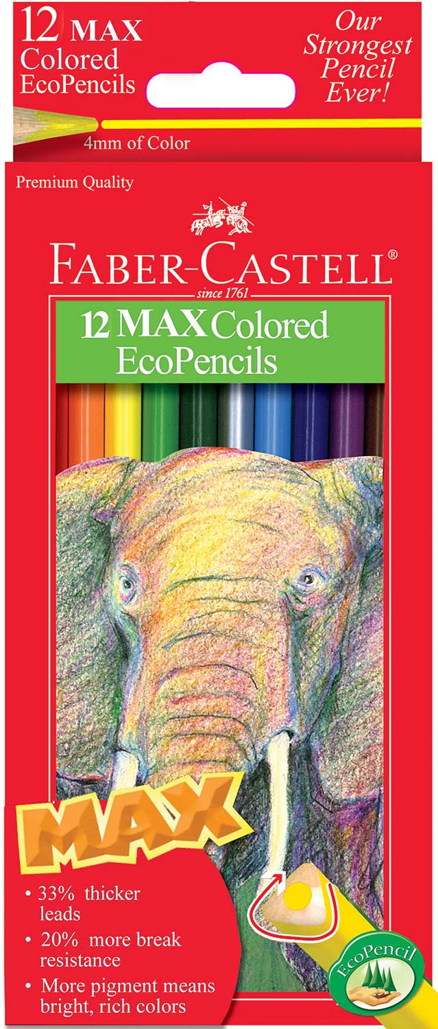 12ct MAX Colored EcoPencils