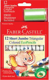 Jumbo Triangular Colored Ecopencils