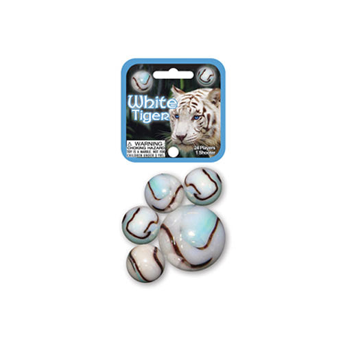 White Tiger Marbles