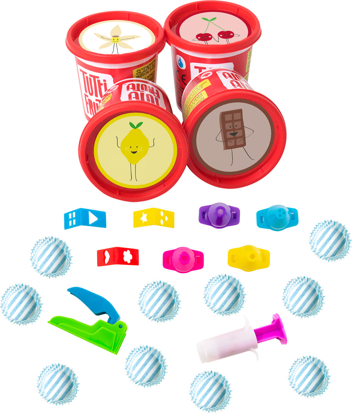 Tutti Frutti Cupcakes Kit