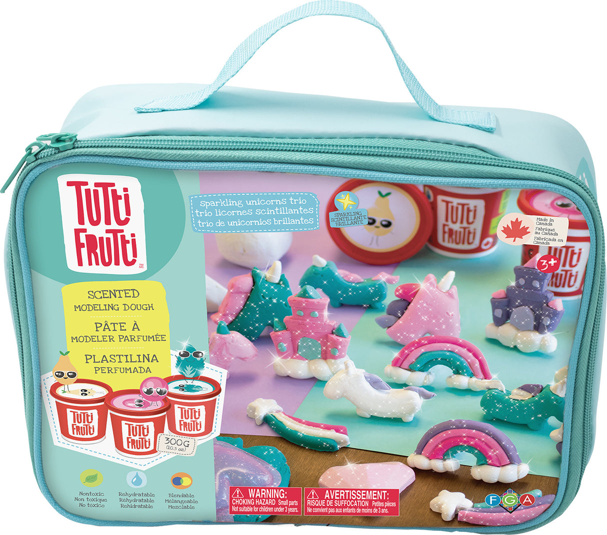 Tutti Frutti Sparkling Unicorns Trio Kit - Lunchbag