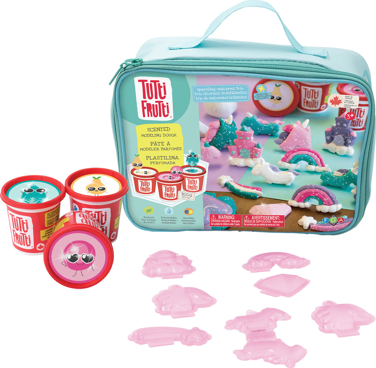 Tutti Frutti Sparkling Unicorns Trio Kit - Lunchbag