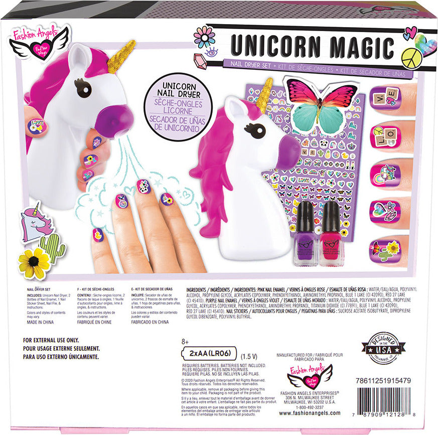 Unicorn Magic Nail Dryer Set