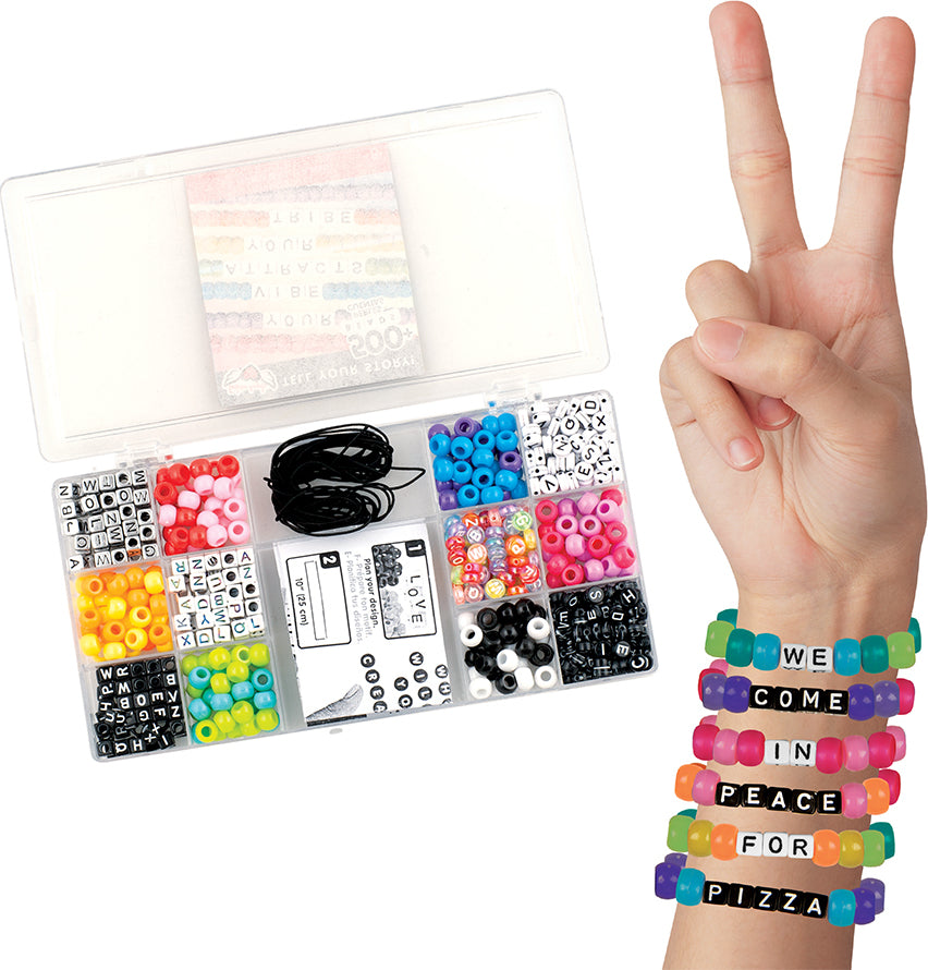 Tell Your Story Rainbow Alphabet Bead Case - Small