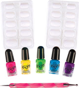 Neon Tie Dye Nails - Mani Deisgn Kit