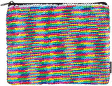S. Lab Magic Sequin Pouch- Rainbow