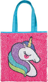 Magic Sequin Unicorn/Rainbow Reveal Tote Bag