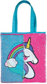 Magic Sequin Unicorn/Rainbow Reveal Tote Bag