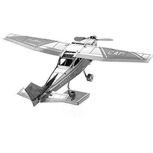 Fascinations Metal Earth Cessna 172 Airplane 3D Metal Model Kit