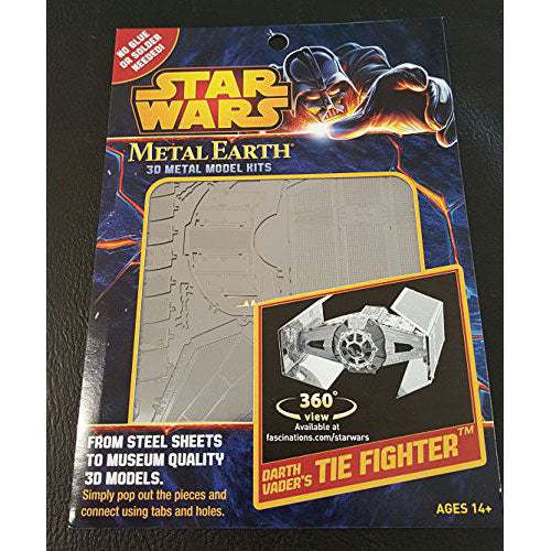 Fascinations Metal Earth Star Wars OT Darth Vader's Tie Fighter