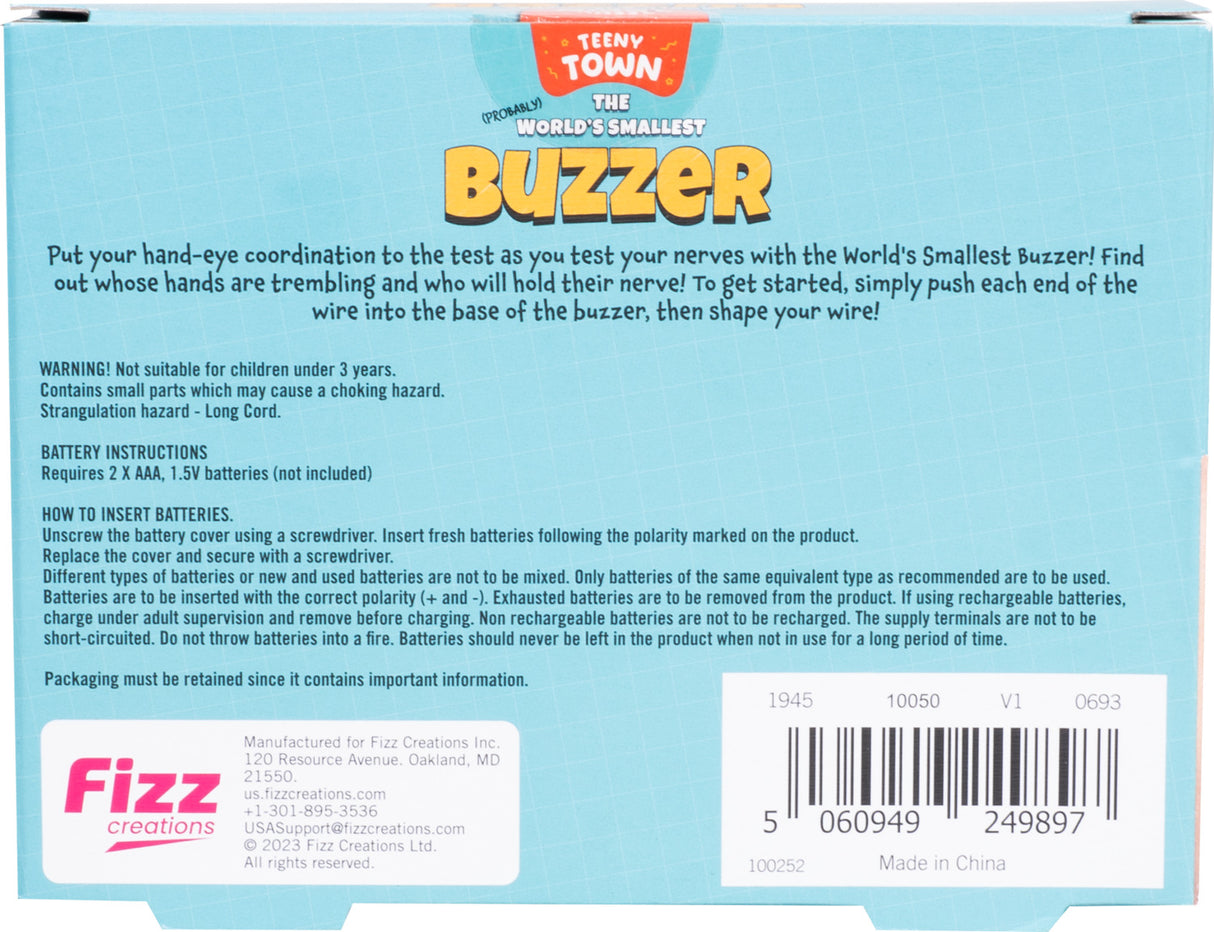 Teeny Town Buzzer Game