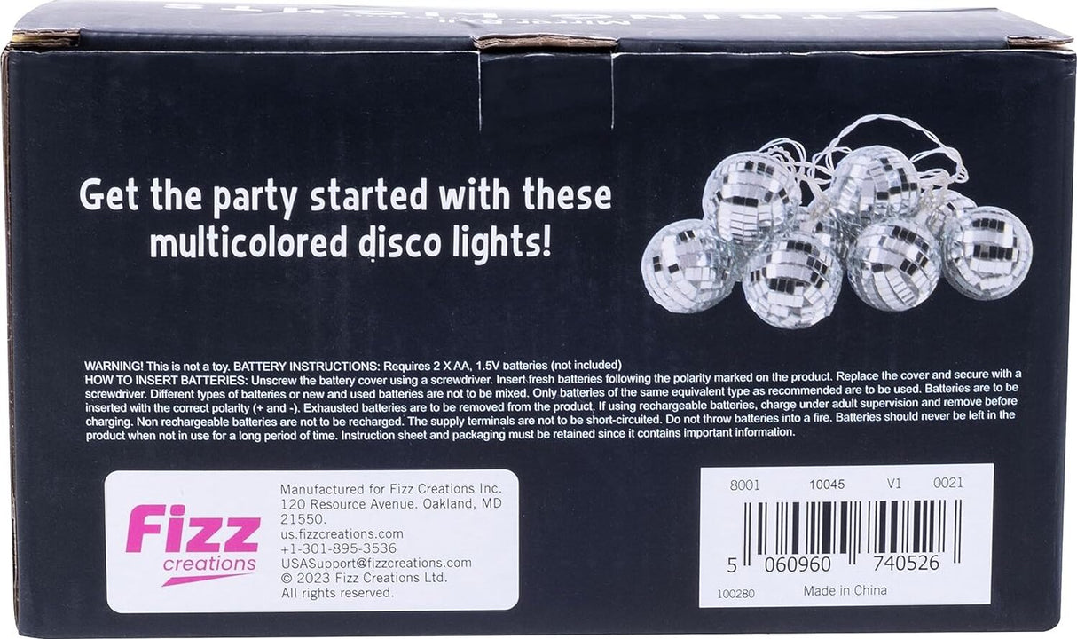 Mirror Ball String Lights