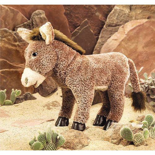 donkey puppet