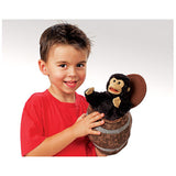 Monkey in Barrel Puppet