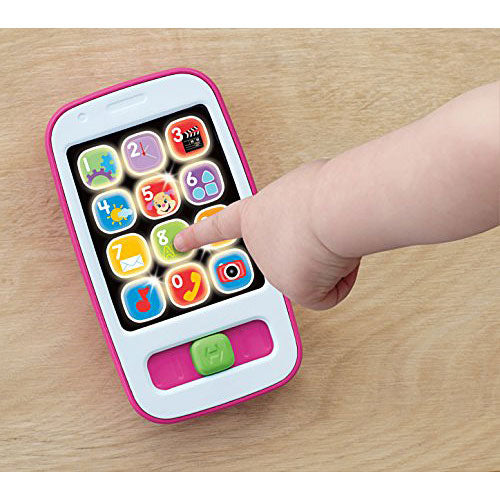 Fisher-Price Laugh and Learn Smart Phone, Pink