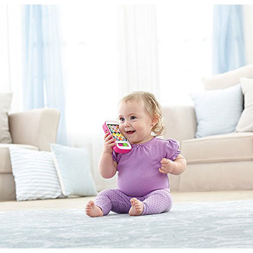 Fisher-Price Laugh and Learn Smart Phone, Pink