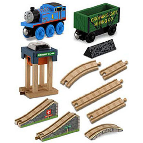 Fisher-Price Thomas the Train Wooden Railway Coal Hopper Figure 8 Set