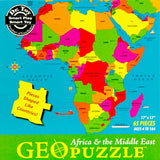 Geopuzzle Africa & the Middle East 65 pieces