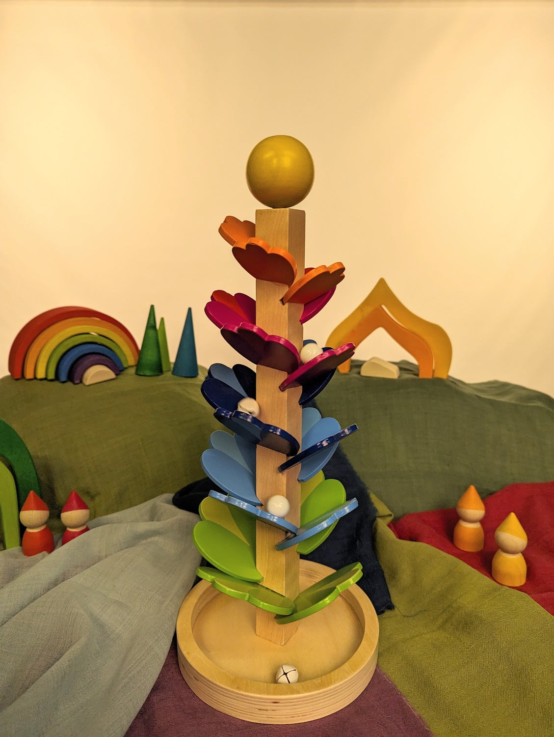 Pagoda Marble Game