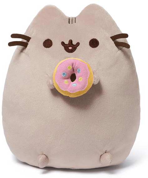 Pusheen Donut, 9.5"