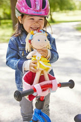 Doll Bicycle Seat- Flower Meadow