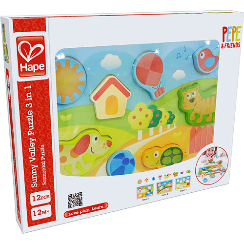 Sunny Valley Puzzle 3in1