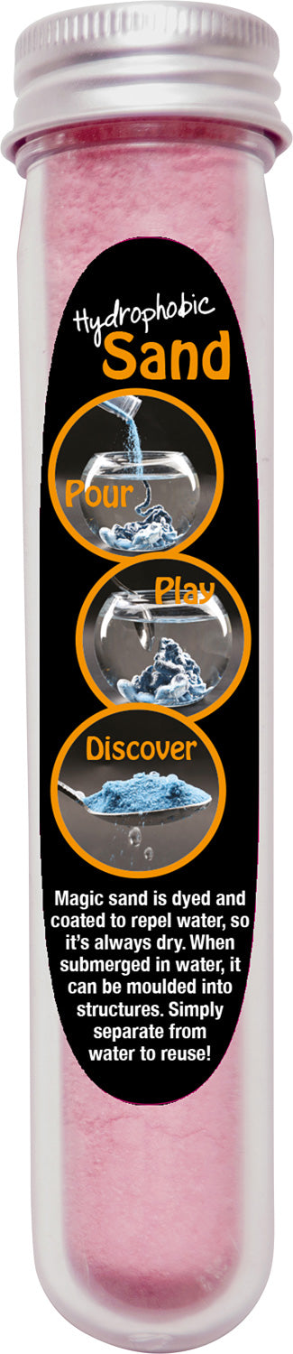 Hydrophobic Sand test tube