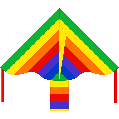Simple Flyer Rainbow 33"