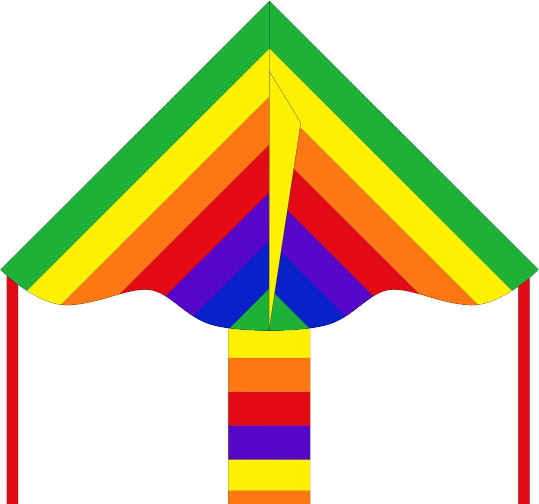 Simple Flyer Rainbow 33"