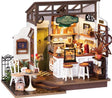 DIY Miniature House Kit: Slow Life Café