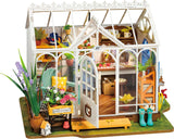 DIY Miniature House Kit: Dreamy Garden House
