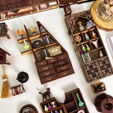 DIY Bookend Puzzle: Magic Pharmacist w/ Dust Cover