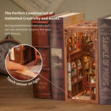 DIY Bookend Puzzle: The Secret Rhythm w/ Dust Cover