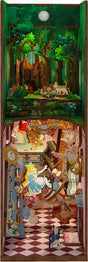 DIY Bookend Puzzle: Alice's Adventure
