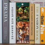 DIY Bookend Puzzle: Alice's Adventure