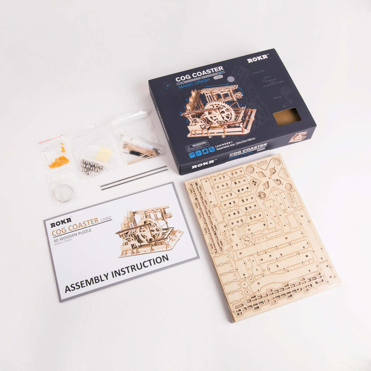 3D Wooden Puzzle Marble Run - Marble Squad