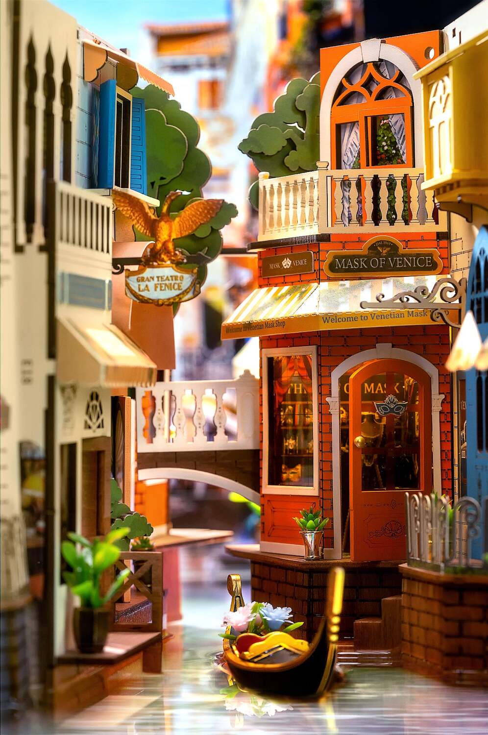 DIY Miniature House Kit: Romantic Venice