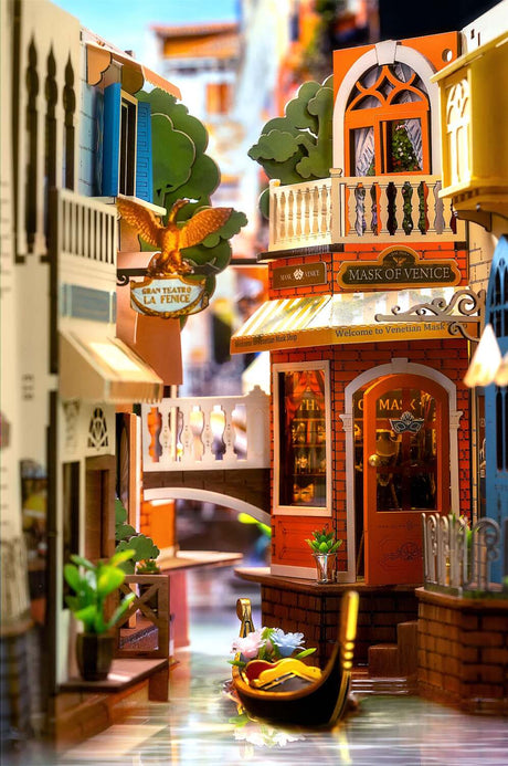 DIY Miniature House Kit: Romantic Venice