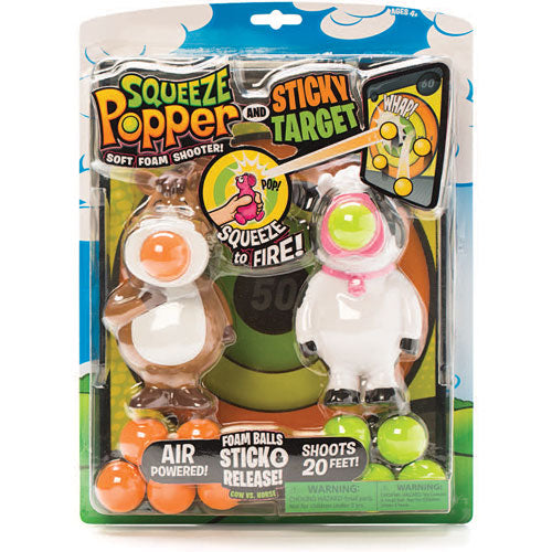 Squeeze Popper w/ Sticky Target