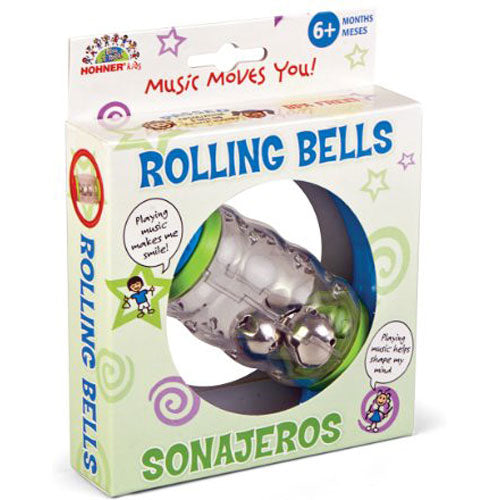 Hohner Kids Musical Toys MP6002 Bell Rattle