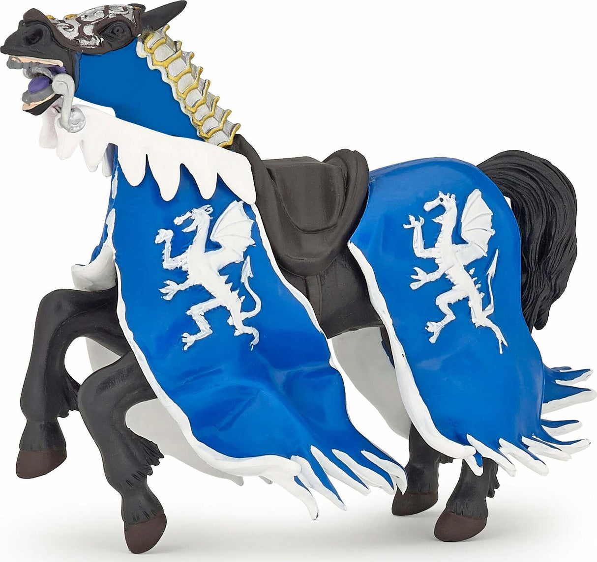 Papo Dragon King's Horse Blue (Knights)