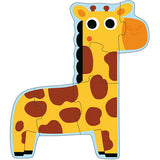 Djeco In the Jungle 4 Puzzles 3,4,5,6pcs