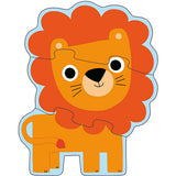 Djeco In the Jungle 4 Puzzles 3,4,5,6pcs