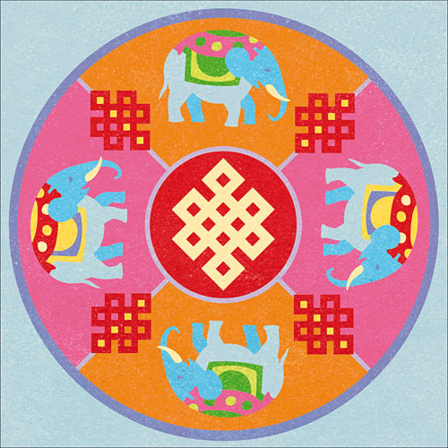 Djeco Tibetan Mandalas Sand Kit- Catalog 2012