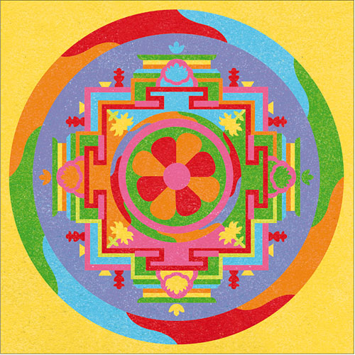 Djeco Tibetan Mandalas Sand Kit- Catalog 2012