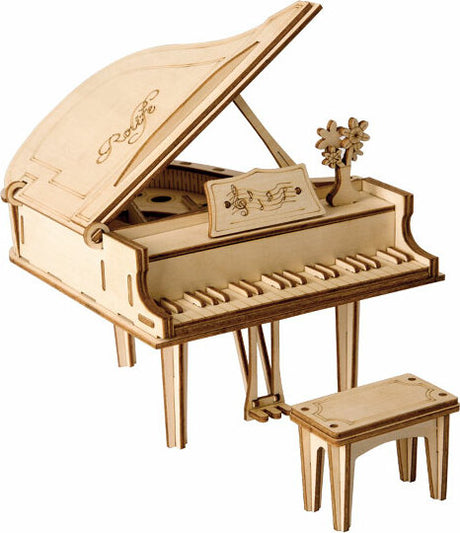 Classic 3D Wood Puzzles; Grand Piano
