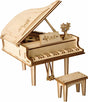 Classic 3D Wood Puzzles; Grand Piano