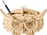 Classic 3D Wood Puzzles; Owl Storage Box
