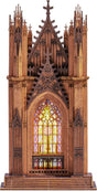 Rose Window Twin Tower Cathedral