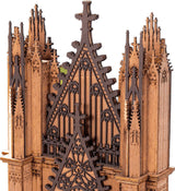 Rose Window Twin Tower Cathedral